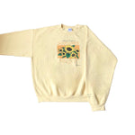 Women's Long Sleeve O-neck Sunflower Casual Sweatshirt