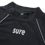 Women's "Sure" Cropped Reflective Stripe Crop Top