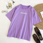 Women's Loose T shirt Short Sleeve T-shirts