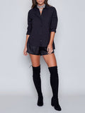 Women's Casual Loose Long Sleeve Blouse