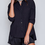 Women's Casual Loose Long Sleeve Blouse