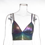 Trendy Chrome Women's Crop Top