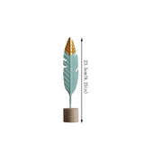 Modern Feather Wooden Home Decorations