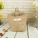 Cotton And Linen Storage Basket