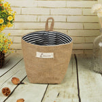 Cotton And Linen Storage Basket