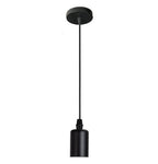 Retro Geometric Black LED Iron Home Decor Pendant Lights