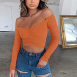 Women Casual Off Shoulder Tank Top