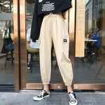 Casual Streetwear Women's Big Pocket Pants