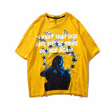 Men's Streetstyle US Dollar Reflective T-shirt