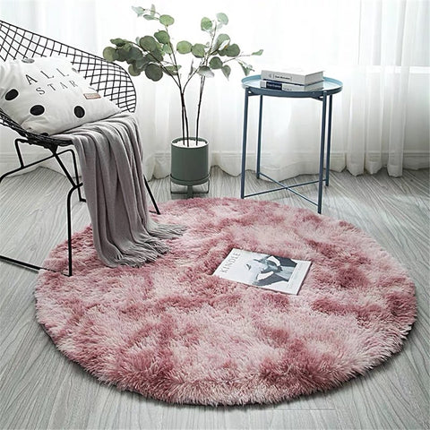 Round Carpet Modern Style Rug