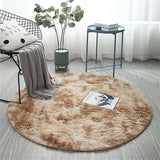 Round Carpet Modern Style Rug