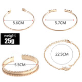 Golden Bracelets & Bangles For Women