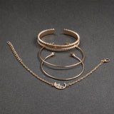 Golden Bracelets & Bangles For Women