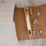 Golden Bracelets & Bangles For Women