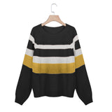 Women's Knitted Long Sleeve Sweater