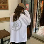 Reflective Wing Streetwear Long Sleeve T Shirt