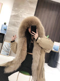 Women's Real Fur Winter Coat