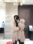 Women's Real Fur Winter Coat