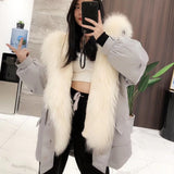 Women's Real Fur Winter Coat