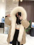 Women's Real Fur Winter Coat