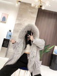 Women's Real Fur Winter Coat