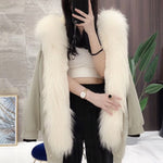 Women's Real Fur Winter Coat