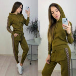 Women's Two Piece Tracksuit Set