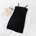 Women's Two-Piece Short Shirt Jacket + Solid Suspender Skirt Dress