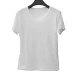 Women's Casual Loose Short Sleeve O-Neck T-Shirt