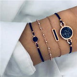 5 Pcs/ Set Chain Bracelet