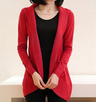 Long Sleeve Knitted Sweater Cardigan