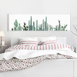 Canvas Print Long Painting Mini Desert Plant Cactus