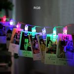 1.5M 2M 3M LED Photo Clip Holder (String lights)