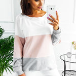 Lace up Long Sleeve Sweatshirt