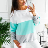 Lace up Long Sleeve Sweatshirt