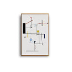 Modern Abstract Geometry Wall Art Canvas Painting