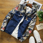 Men Slim Collar Streetwear Style Jacket