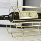 Creative Geometric Wine Rack