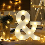 Alphabet LED Letter Light