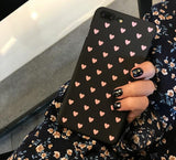 Pink/Black Lovers Hard Matte Phone Case