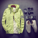 Trendy Style Streetwear Men's Windbreaker