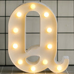 Luminous LED Letter Night Light