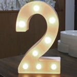 Luminous LED Letter Night Light