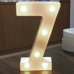 Luminous LED Letter Night Light