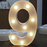 Luminous LED Letter Night Light