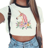 Women Short Trendy Crop Top