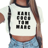 Women Short Trendy Crop Top