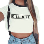 Women Short Trendy Crop Top