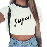 Women Short Trendy Crop Top