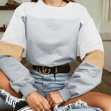 2018 Streetwear Long Sleeve Crop Top Sweatshirt